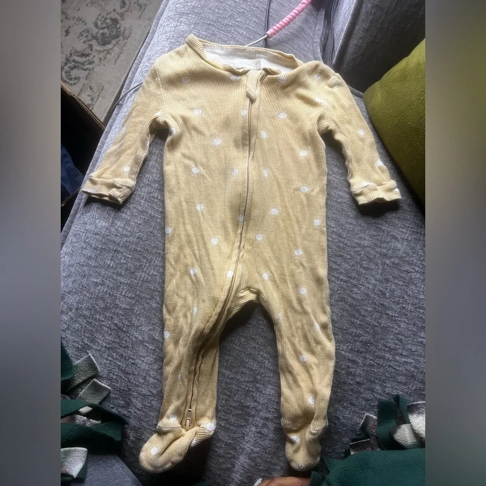 Baby Mack Organic Cotton Polka Dot Onesie 6-9 Months